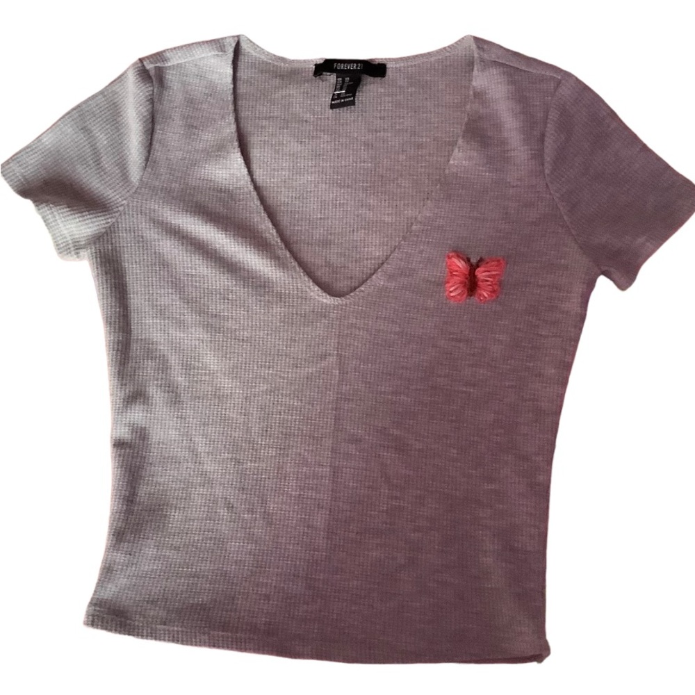 Size XS Forever 21 Cropped Tee